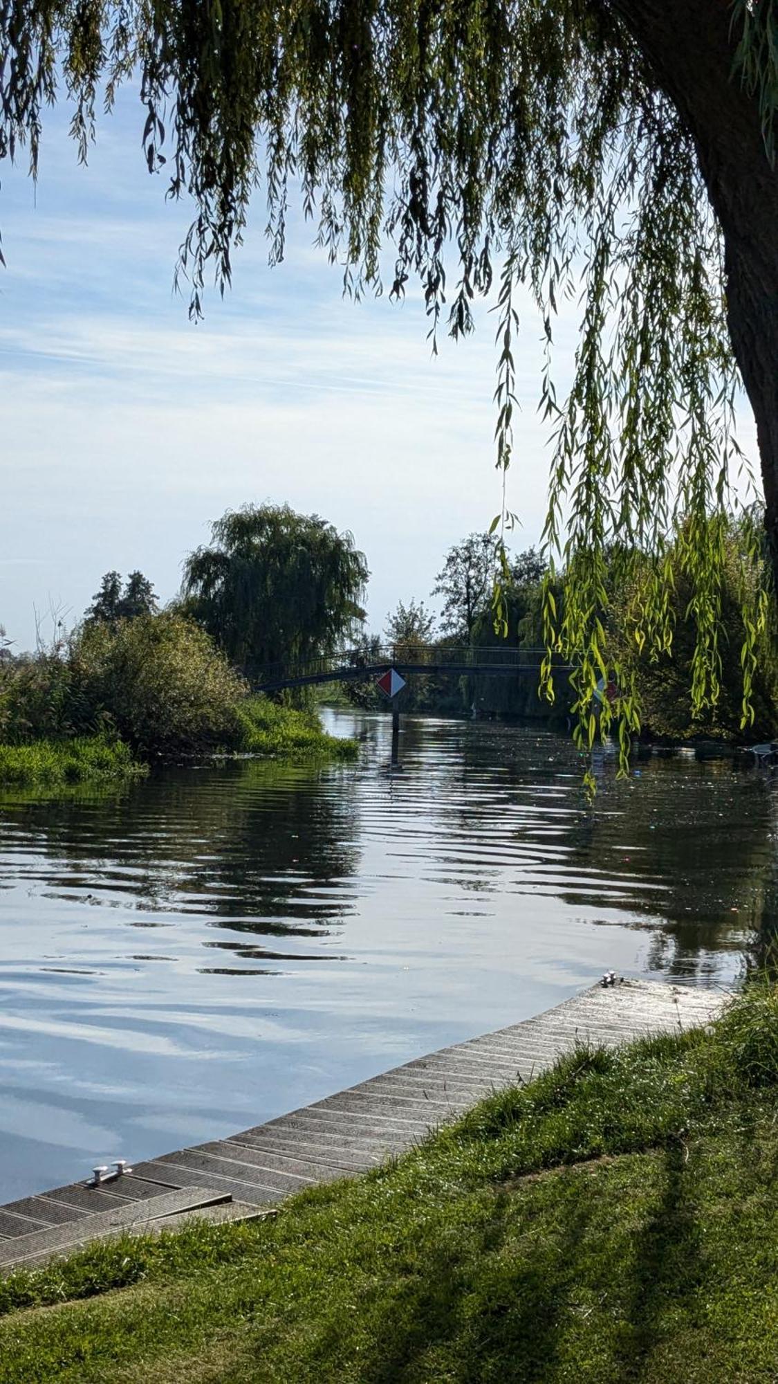 Spreewaldhaeuser Golinski Mit Kamin Am Neuendorfer See Alt Schadow Buitenkant foto
