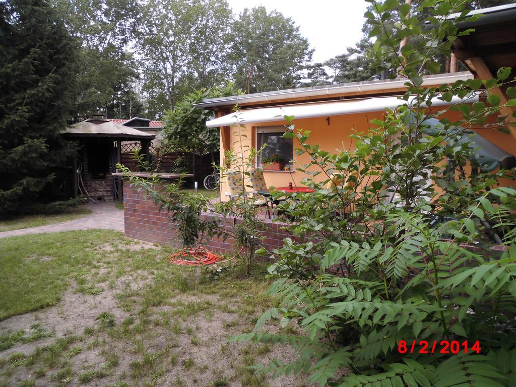 Spreewaldhaeuser Golinski Mit Kamin Am Neuendorfer See Alt Schadow Buitenkant foto