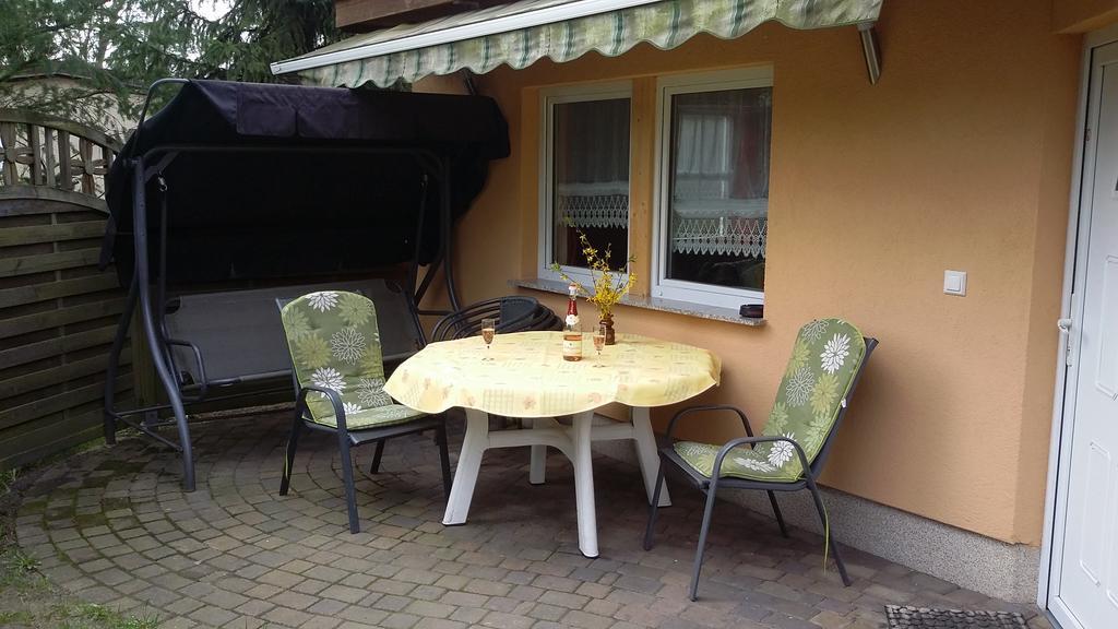 Spreewaldhaeuser Golinski Mit Kamin Am Neuendorfer See Alt Schadow Buitenkant foto
