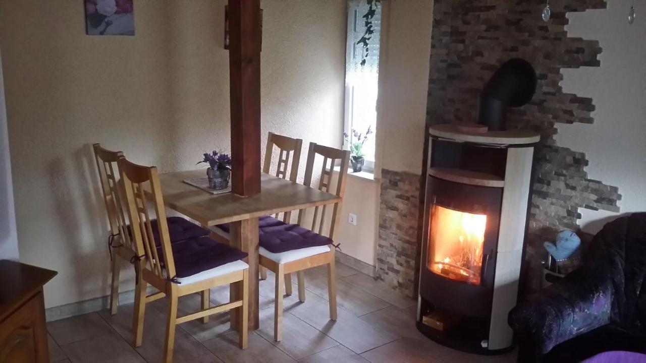 Spreewaldhaeuser Golinski Mit Kamin Am Neuendorfer See Alt Schadow Buitenkant foto