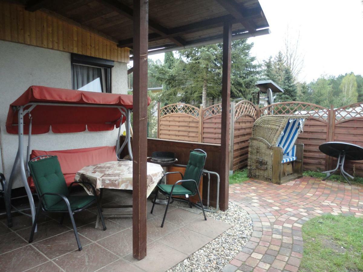 Spreewaldhaeuser Golinski Mit Kamin Am Neuendorfer See Alt Schadow Buitenkant foto